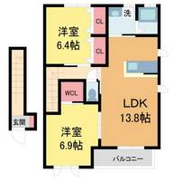 物件の間取り画像