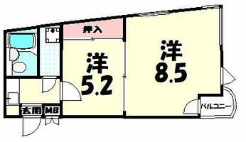 物件の間取り画像