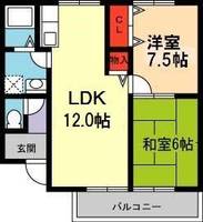 物件の間取り画像