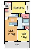 物件の間取り画像