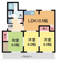 物件の間取り画像
