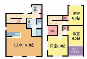物件の間取り画像