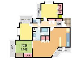 物件の間取り画像