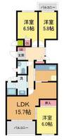 物件の間取り画像
