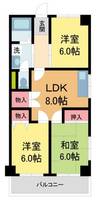 物件の間取り画像
