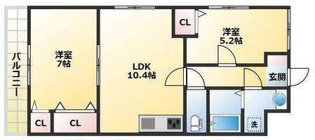 物件の間取り画像