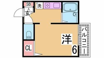 物件の間取り画像