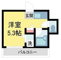 ブランシュ甲東園405の間取り