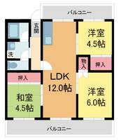 物件の間取り画像