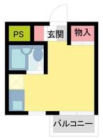 ルベラージュ甲子園215の間取り