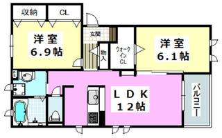 物件の間取り画像