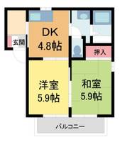 物件の間取り画像