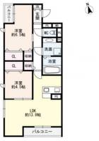 物件の間取り画像