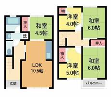 物件の間取り画像