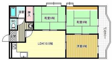 物件の間取り画像