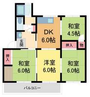 物件の間取り画像