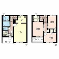 シャーメゾン市川の間取り