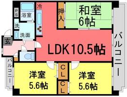 物件の間取り画像
