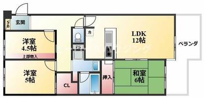 物件の間取り画像