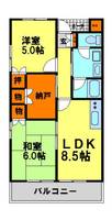 物件の間取り画像