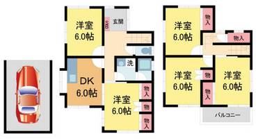 物件の間取り画像