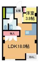 物件の間取り画像
