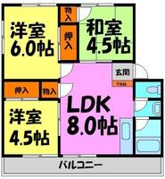 物件の間取り画像