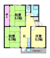 物件の間取り画像