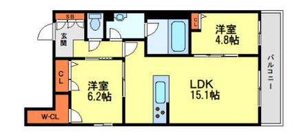物件の間取り画像
