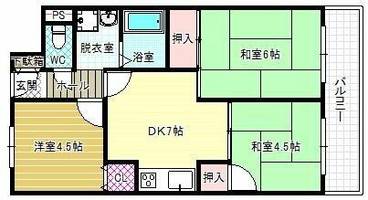 物件の間取り画像