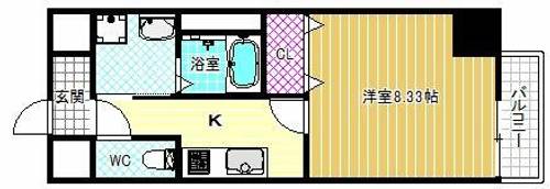 Freedom Residence藤井寺岡の間取り