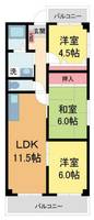 物件の間取り画像