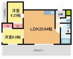 物件の間取り画像