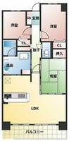 物件の間取り画像