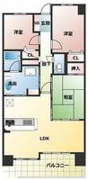 物件の間取り画像