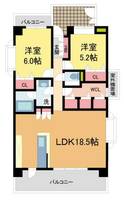 物件の間取り画像