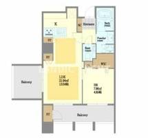 物件の間取り画像