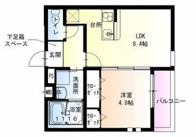 物件の間取り画像