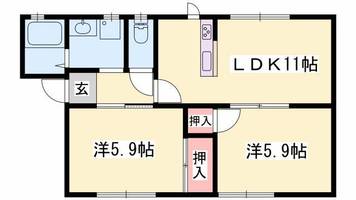 物件の間取り画像