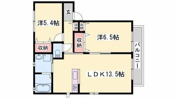物件の間取り画像