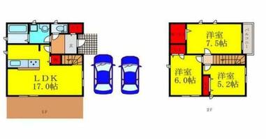 物件の間取り画像