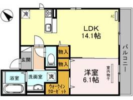 物件の間取り画像