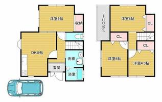 物件の間取り画像