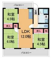 物件の間取り画像