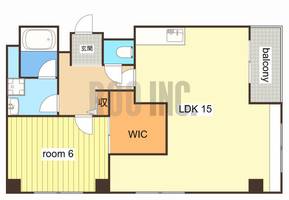 物件の間取り画像