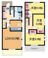 物件の間取り画像