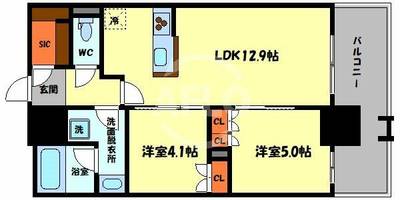物件の間取り画像