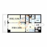 NU長居公園の間取り