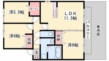 物件の間取り画像