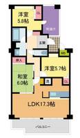 物件の間取り画像